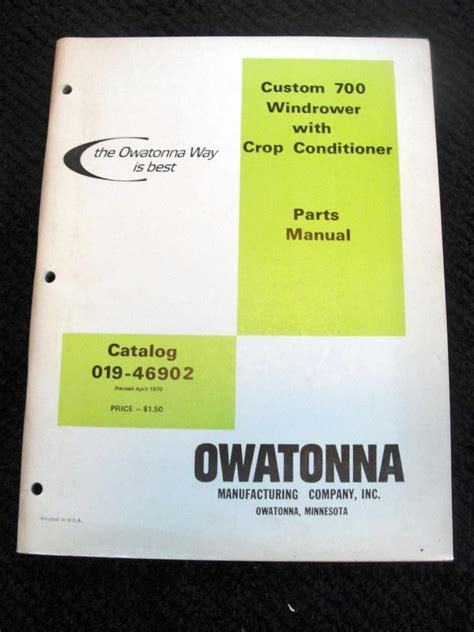 owatonna tractor parts